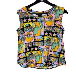 Nooworks Multicolor Graphic Tank Top